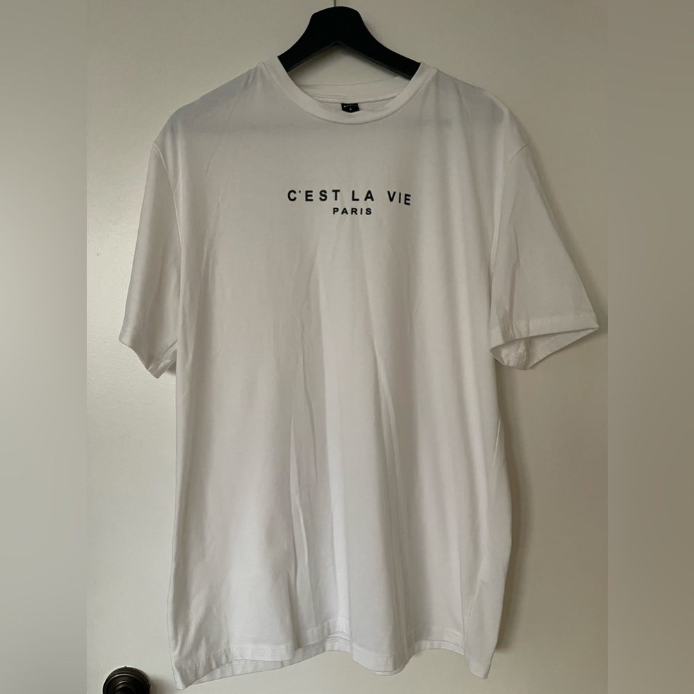 Shein C'est La Vie Paris t-shirt